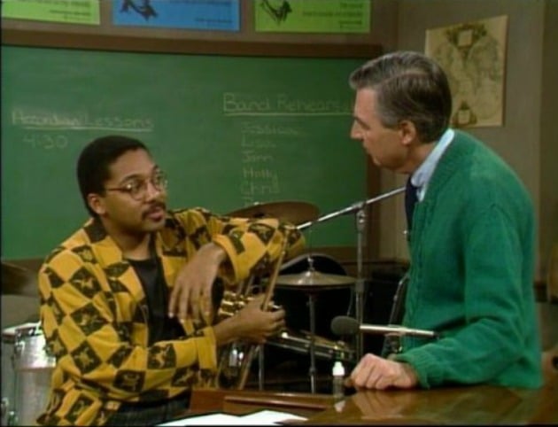 <who> Photo Credit: IMDb </who> Mister Rogers' Neighbourhood (1968).