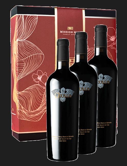 </who>The Golden Rabbit Lunar New Year Oculus Trio box set from Mission Hill Family Estate in West Kelowna commemorates this 'year of the rabbit' in the Chinese zodiac.