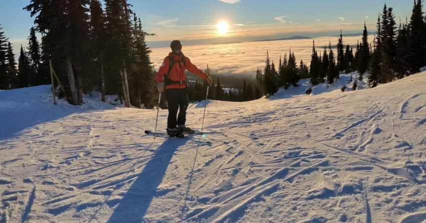 Big White: Wee bit of fresh snow, calm winds, unlimited visibility