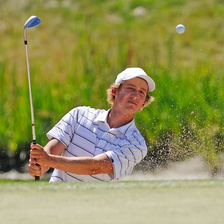 <who>Lorne White/KelownaNow </who>Kelowna's William Deck shot 6-under 66 to earn a share of the first-round lead at the B.C. Amateur.