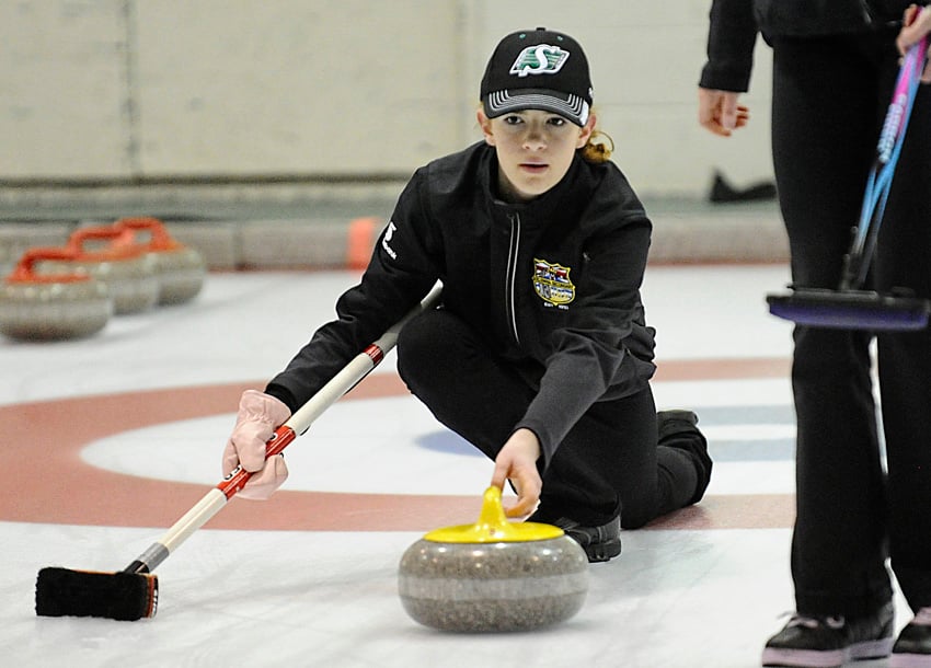 <who> Photo Credit:Lorne White/KelownaNow.com </who>Katelyn McGillivary of Kelowna will represent Zone 2 (Thompson-Okanagan) in the curling competition at the B.C. Winter Games.