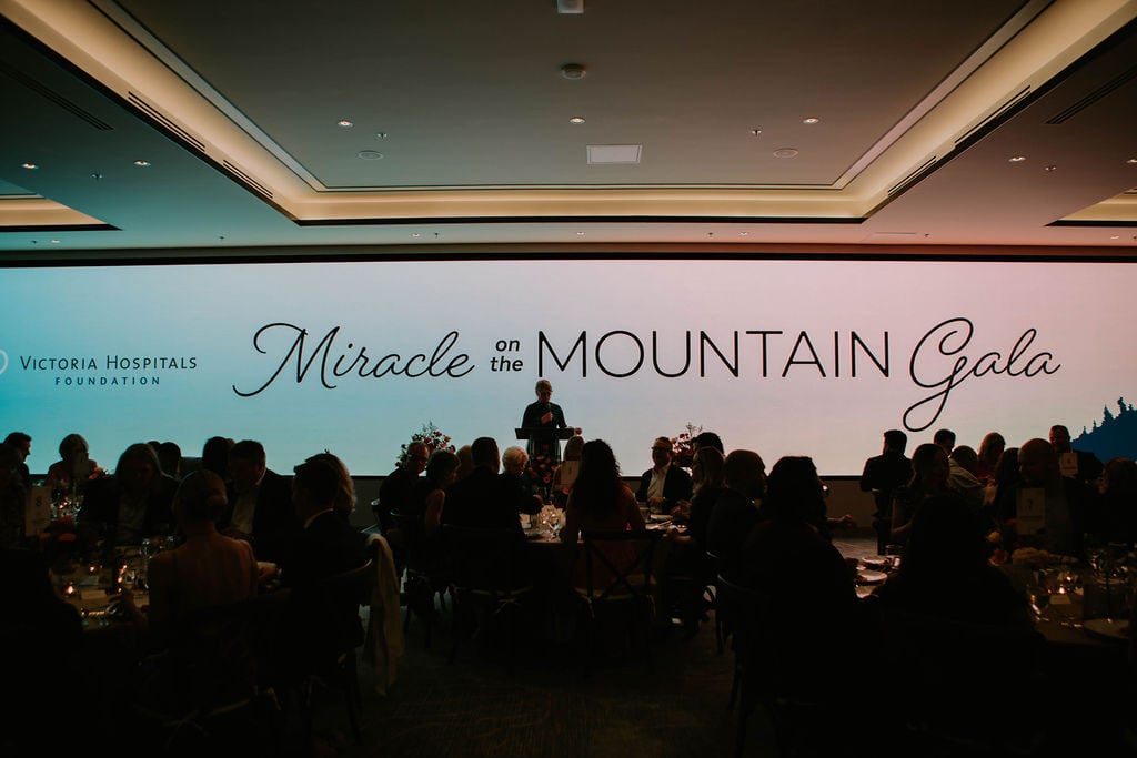 ‘Miracle on the Mountain’ gala raises over $400,000 for Victoria hospitals