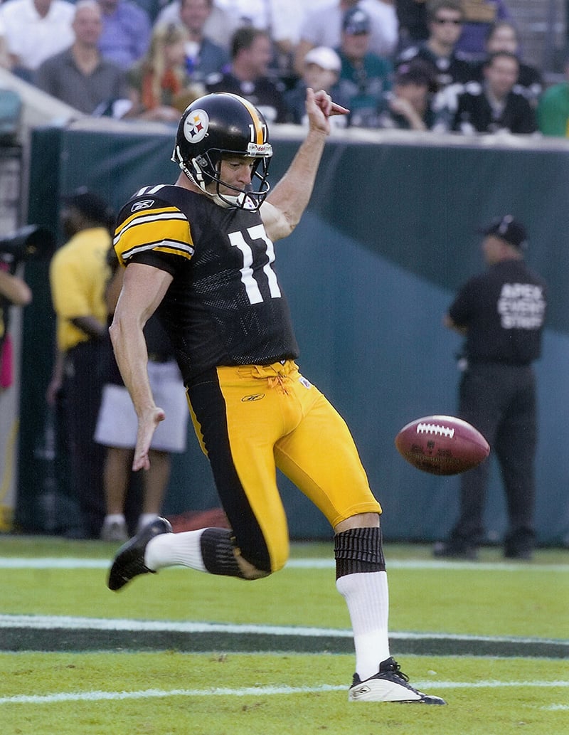<who> Photo Credit: Contributed </who> Berger punted one season for the Pittsburgh Steelers, when they went all the way to the Super Bowl, and won it. 
