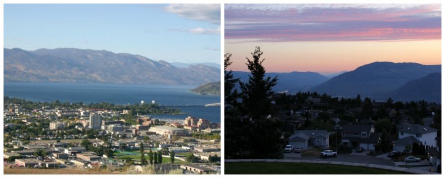<who> Photo Credit: KelownaNow. </who> Kelowna (L) and Kamloops (R). 