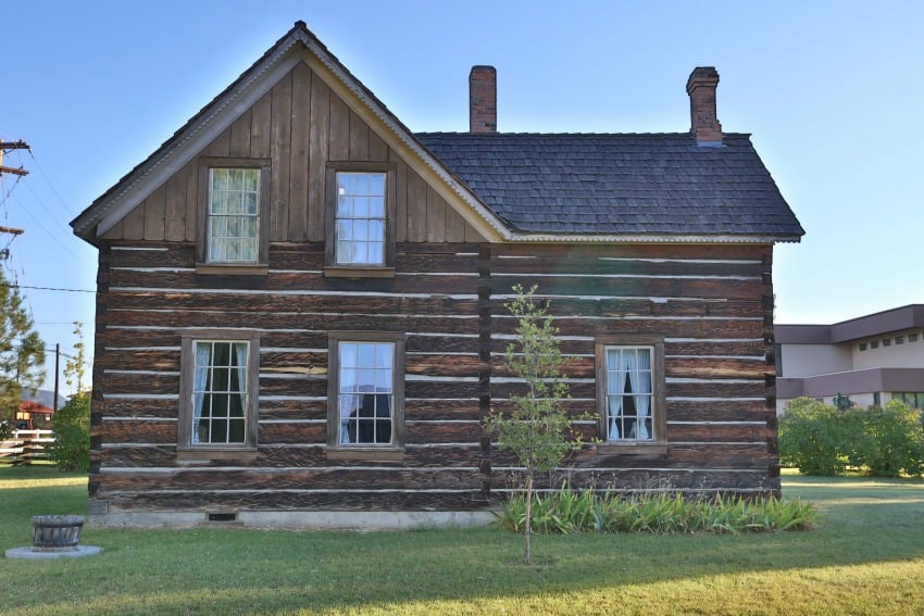 <who> Photo Credit: KelownaNow.com </who> One of the buildings preserved on the site. 