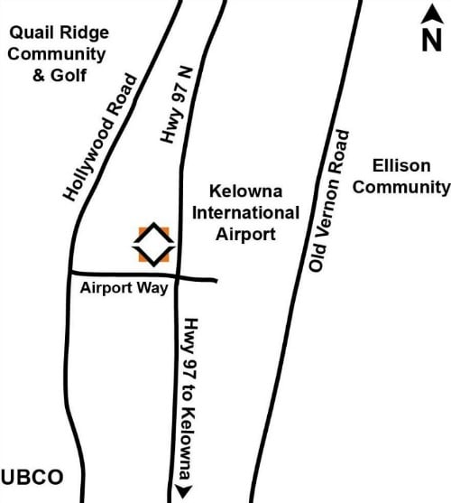 Airport Village will land amongst Quail Ridge, UBCO and Ellison.