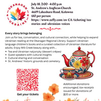 Tea, Stories, and Ukrainian Voices
