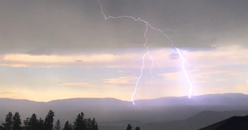 Severe thunderstorm watch issued for the Okanagan and BC Interior highways