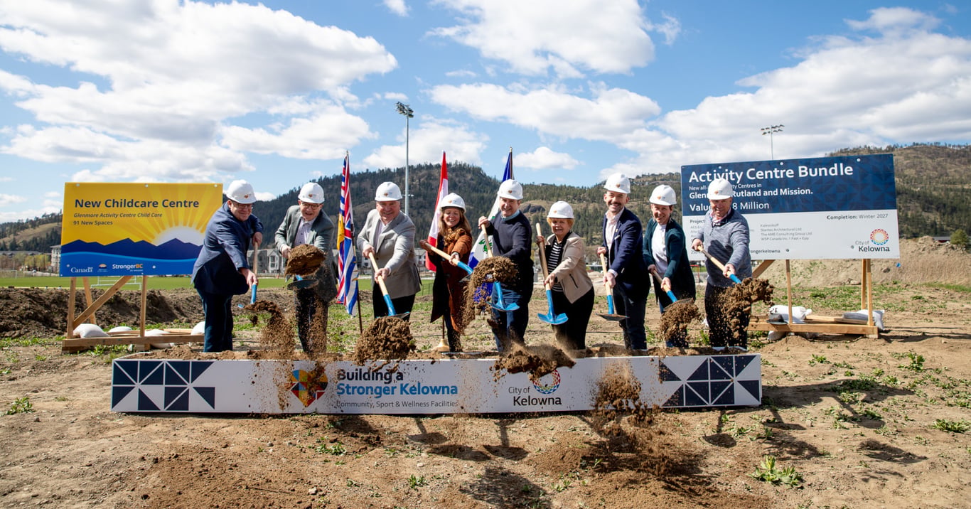 Ground broken on Glenmore’s new $20M Activity Centre