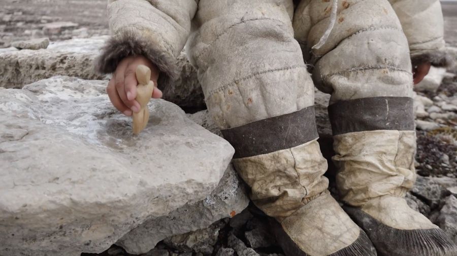 <who> Photo Credit: (Contributed) </who>Still from Ataguttaluk – A Life to Live For, dir. Carol Kunnuk. Photo Credit: Nunavut Independent Television Network, 2019.