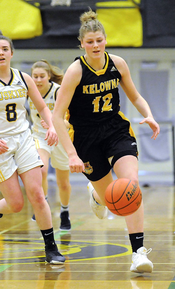 <who>Photo Credit: Lorne White/KelownaNow </who>Kennedy Dickie, a first-team all-star at the Valley championship, will be looking for a second straight B.C. title in Langley later this month.