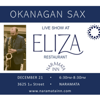Okanagan Sax Live at ELIZA