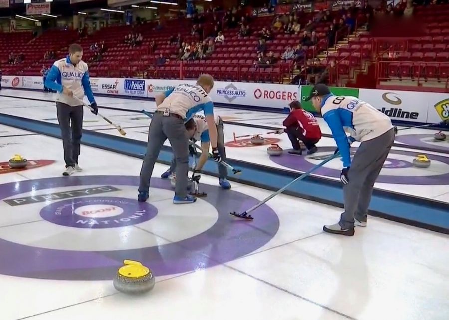 Growing through curling: The balance of life and competition