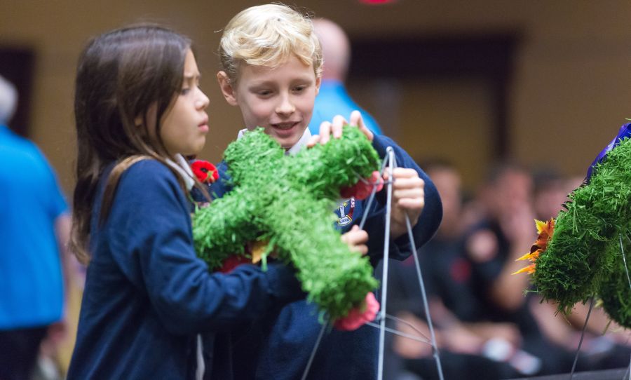 Scene from 2018 ceremony