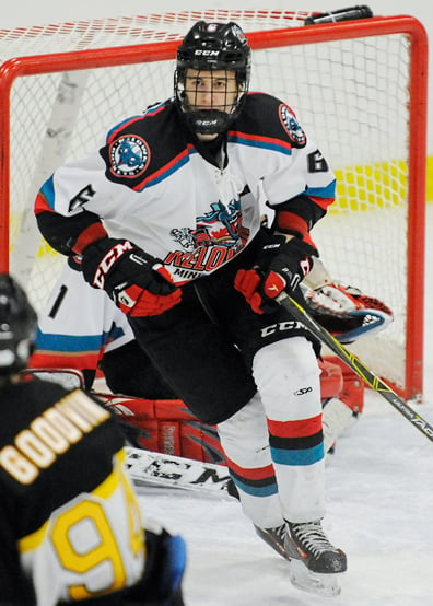 <who>Photo Credit: Lorne White/KelownaNow </who>Kelowna's Jameson Murray: "tremendous skater with reallly good <br>offensive instincts."