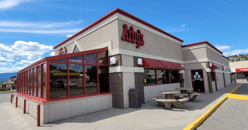 Arby’s in Kelowna has permanently closed its doors