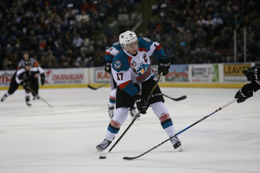 <who>Photo Credit: KelownaNow</who>Captain Rod and the Rockets are heading into the playoffs on a winning note.