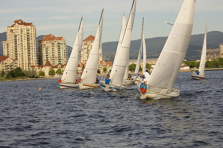 <who> Photo Credit: Kelowna Yacht Club contributed. </who> Shot from 2007 Keelboat championships on Okanagan Lake. 