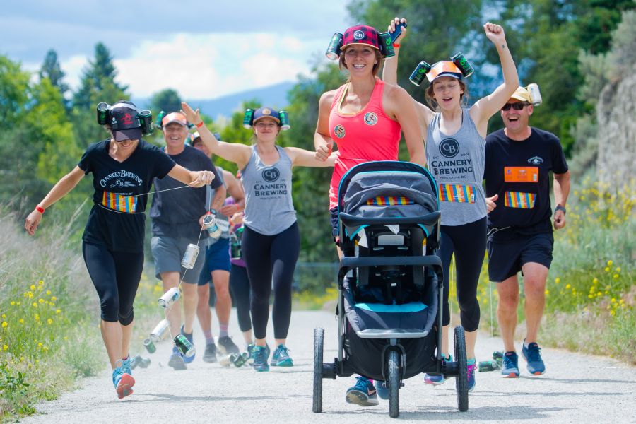 Hoodoo Adventures hosts the wacky Penticton Beer Run in June