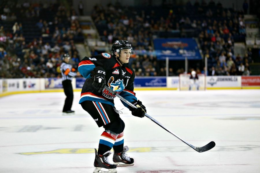 <who>Photo Credit: KelownaNow</who>Things are looking good for Riley Stadel to pass last year's goal total this year!