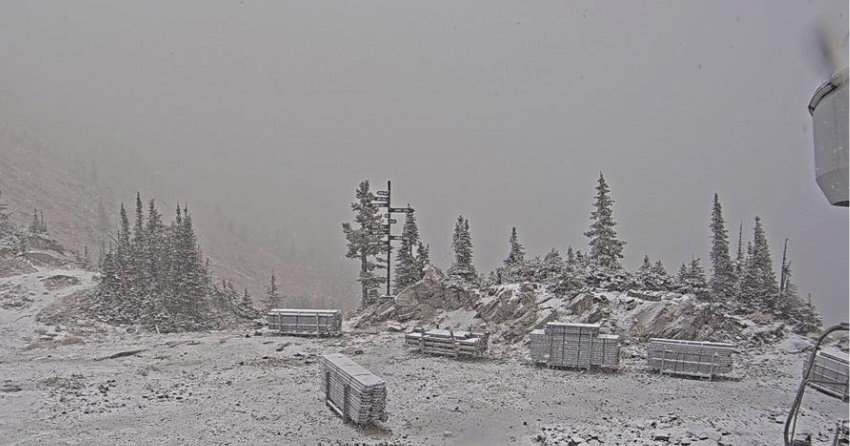 Big White receives first snowfall of the season