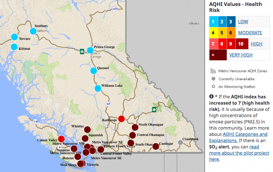 <who> Photo credit: Air Quality Health Index 