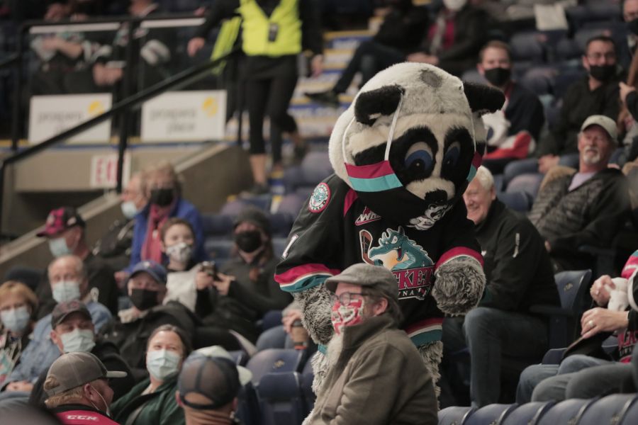 <who>Photo Credit: NowMedia</who>The Kelowna Rockets and Kamloops Blazers will remain at 50% capacity for now, but that could change "very soon," said Dr. Bonnie Henry.