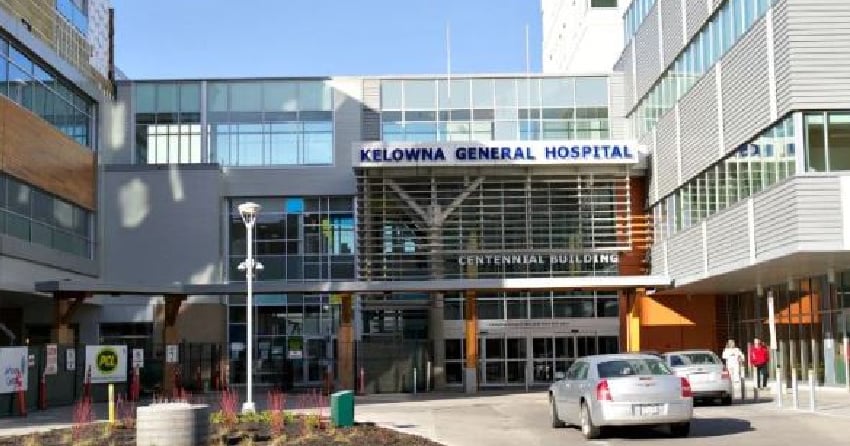 Code Orange Alert at Kelowna General Hospital