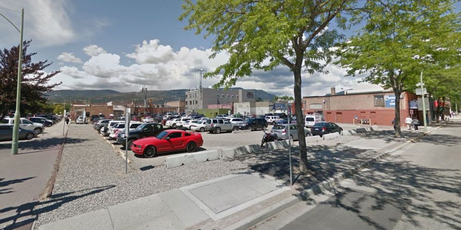 The site of the future building