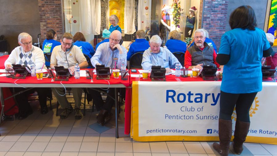 Scene from 2018 telethon