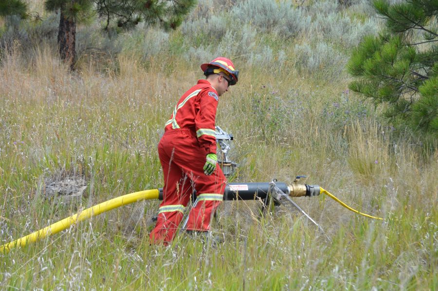 VIDEO: Kamloops Fire Rescue shows off their new 'Firebozz' sprinklers
