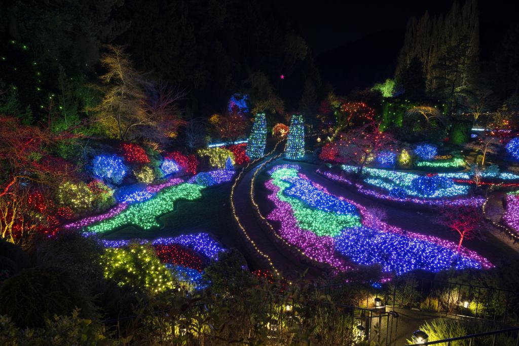Butchart Gardens to mark the Christmas season with light up event