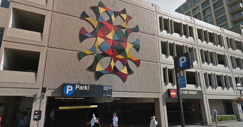 Johnson Street parkade
