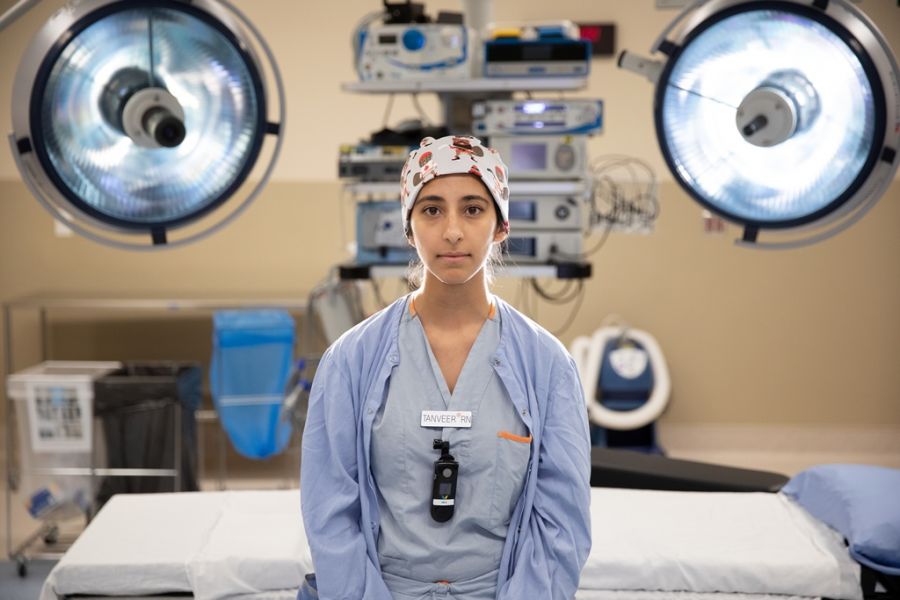 <who>Photo Credit: Humans of KGH</who>Tanveer Gil, a Registered Nurse working in the Operating Room at Kelowna General Hospital, is one of several KGH staff members participating in the ‘We See You’ campaign.