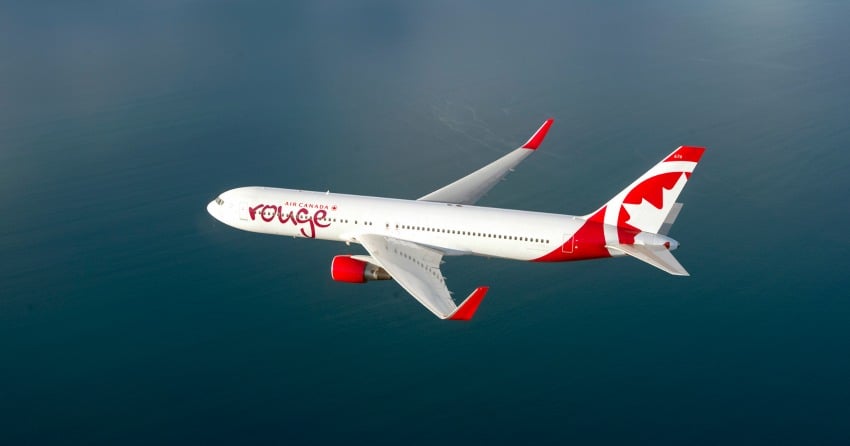 <who>Photo credit: Air Canada Rouge