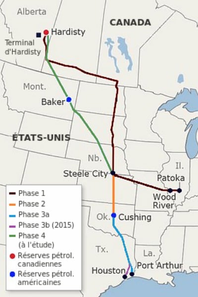<who> Photo Credit: Trans Canada </who> Keystone Pipeline system. 