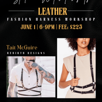 Leather Fashion Harness Workshop @Studio on Water