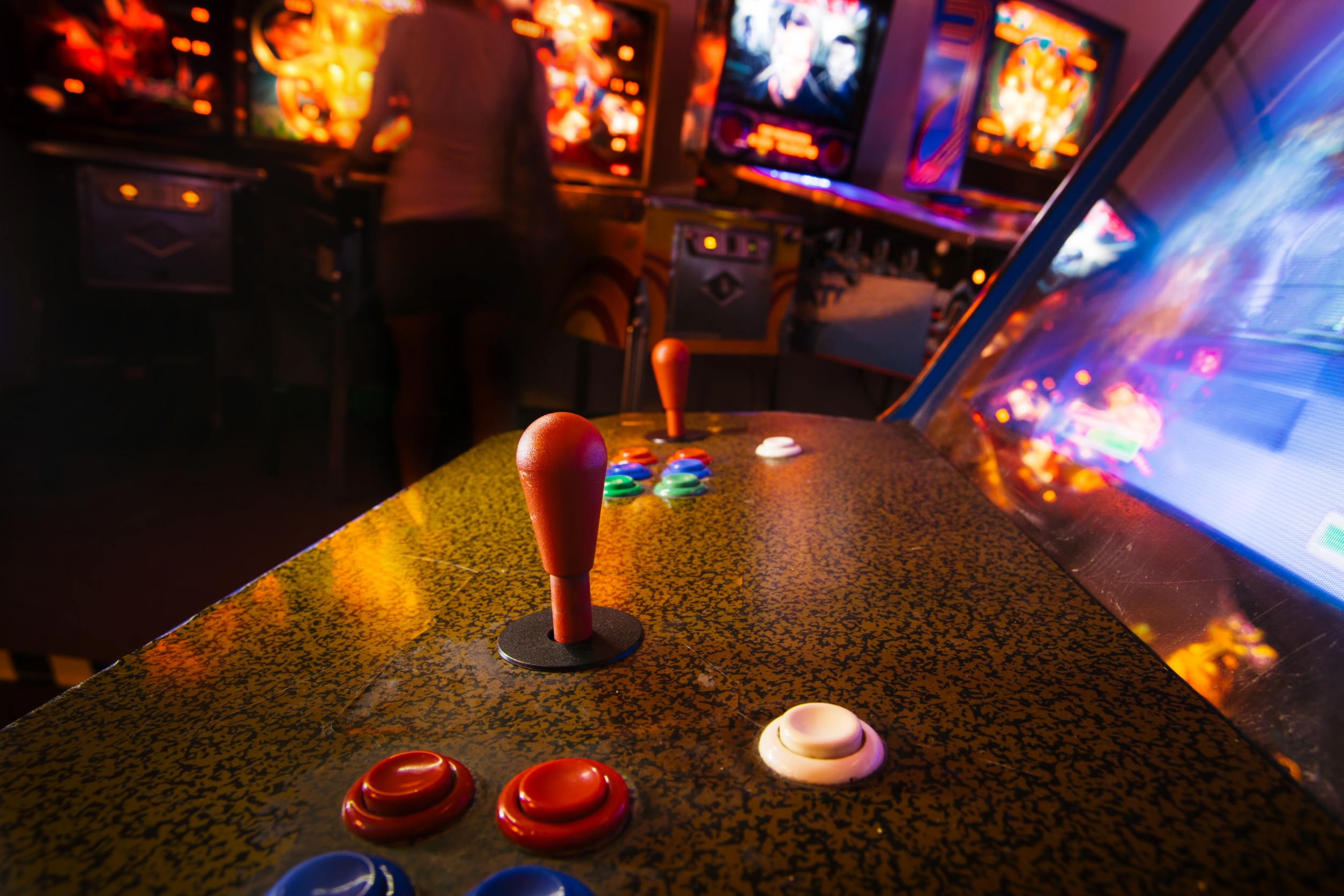 You can play retro arcade games at this pop-up at the Bay Centre
