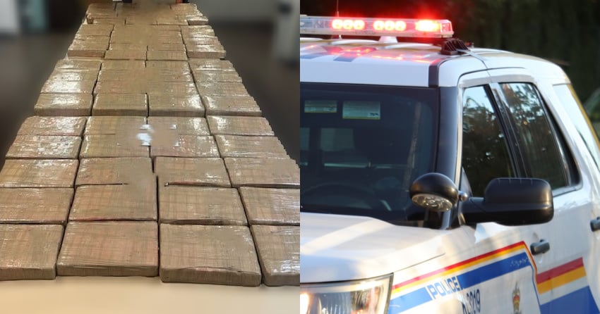 Police seize 73 kg of cocaine after pulling over vehicle on Hwy 1 in ...