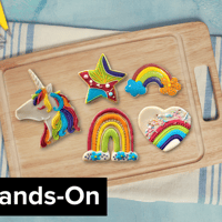 Sugar Cookie Decorating: Rainbows & Unicorns - $95