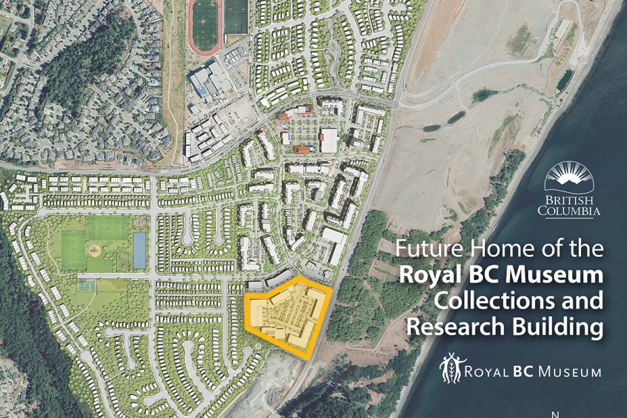Construction begins on Royal BC Museum collections and research building in Colwood