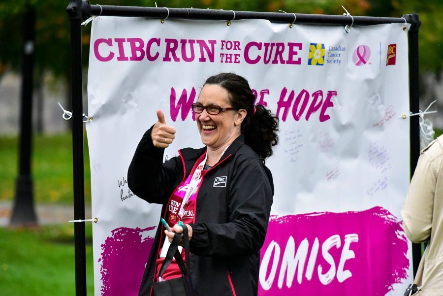 <who>Photo credit: CIBC Run for the Cure 