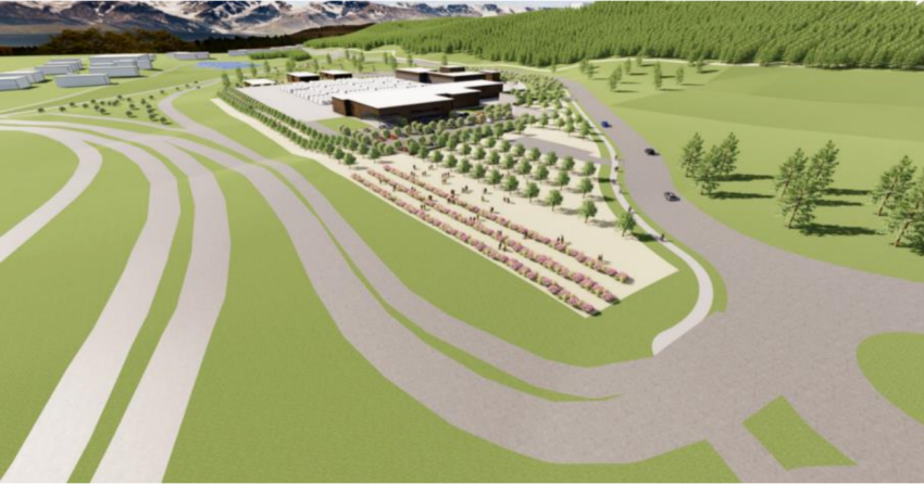 <who> Photo Credit: City of Kelowna </who> The future Hollywood Road transit facility will be located at 4690 Hwy 97, just south of the UBCO campus.