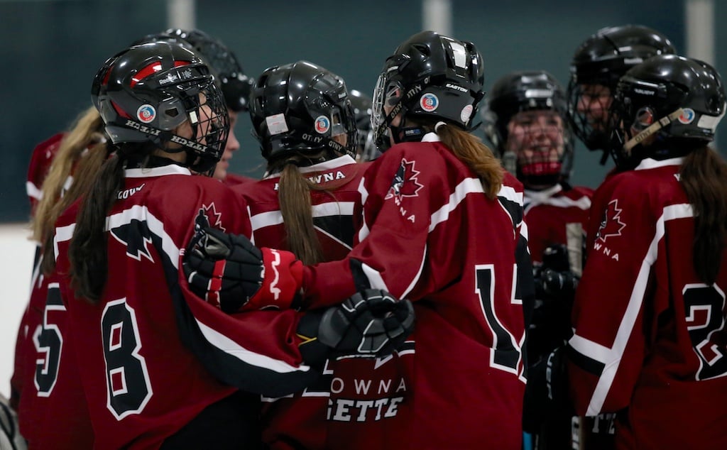 Okanagan Teams Win Big in 25th Annual Sweetheart Ringette Tournament