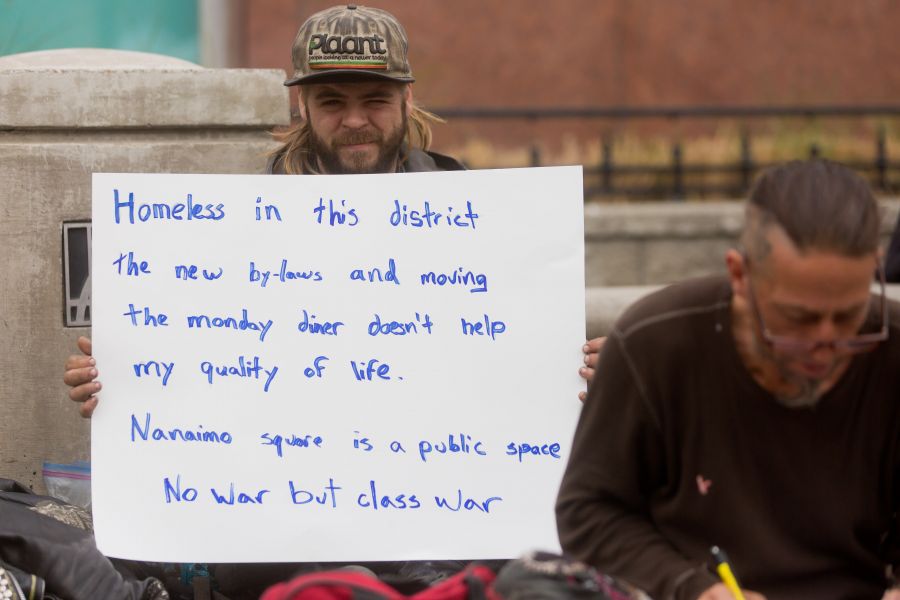 Protestor Kevin (no last name given)