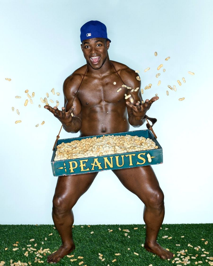 <who>Photo Credit: ESPN's Body Issue</who>Yasiel Puig