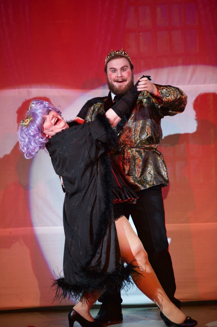 <who> Photo Credit: contributed. </who> The Baron and the Baroness, played by Brandon Shalansky and Delphine Litke. 