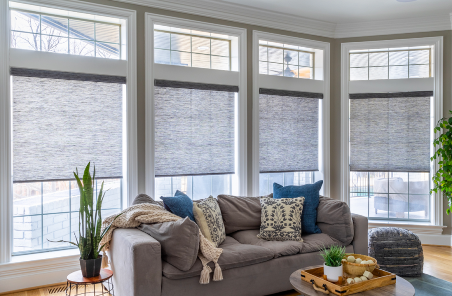 <who> Photo Credit: Budget Blinds Kamloops/Vernon </who> Roller Shades