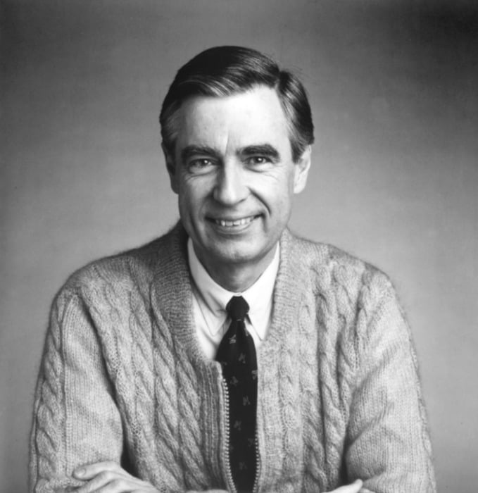 <who> Photo Credit: Getty Images </who> Fred Rogers.