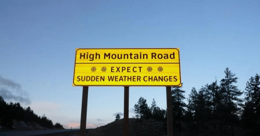 UPDATE: Snowfall warning remains for Hwy 3